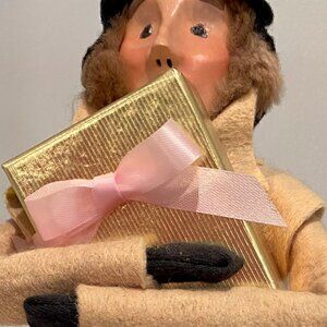 Byers' Choice Man with Gift Caroler Collectible